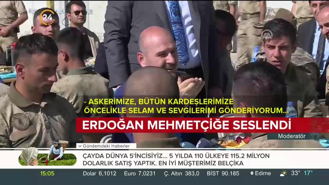 Askere bayram mesajı