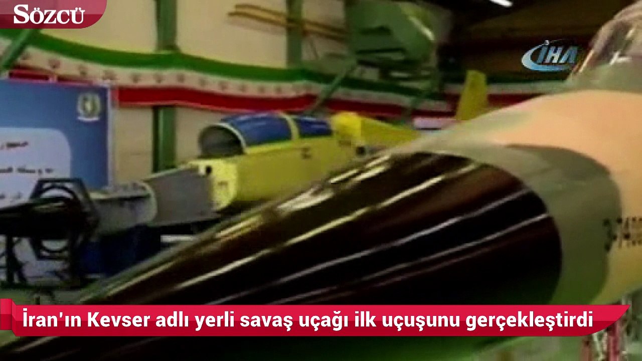 İran’ın Kevser adlı yerli savaş uçağı ilk uçuşunu gerçekleştirdi