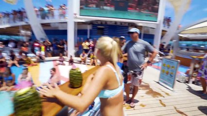THE END OF THE CRUISE (Belly Flop Competition)