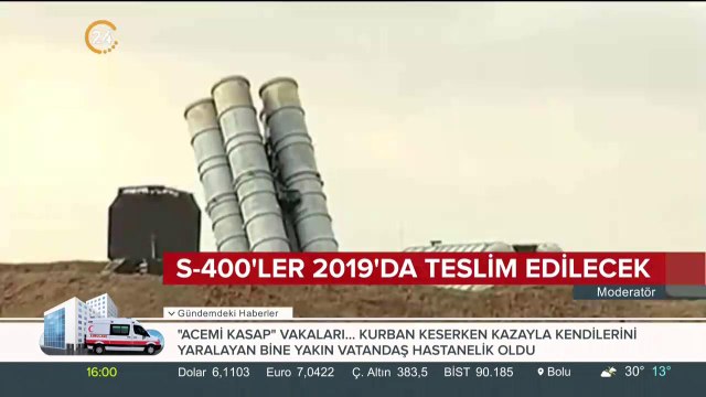 S-400'ler 2019'da teslim edilecek