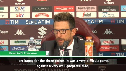 Di Francesco pleased with tough Torino victory