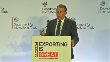 Liam Fox: UK can be '21st century exporting superpower'