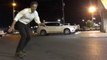 Texas Senate Candidate Beta O'Rourke Skateboards Through Whataburger Parking Lot