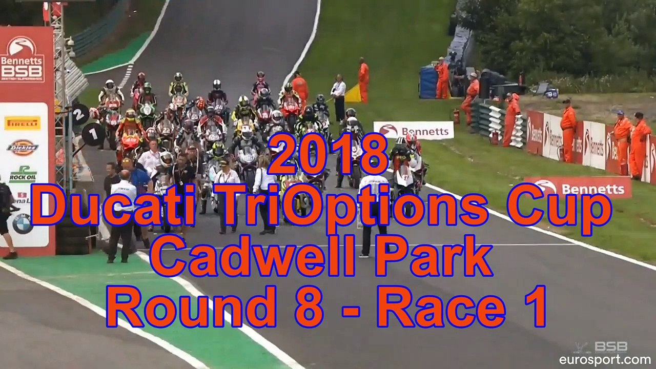 2018 Ducati TriOptions Cup - Cadwell Park - Round 8 - Race 1