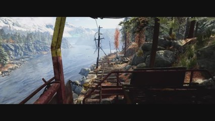 Trailer - Metro Exodus - Exploration sur un chariot en terres dévastées
