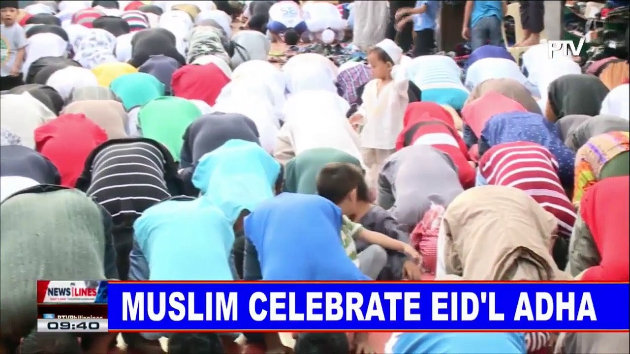 NEWS: Muslims celebrate Eid'l Adha
