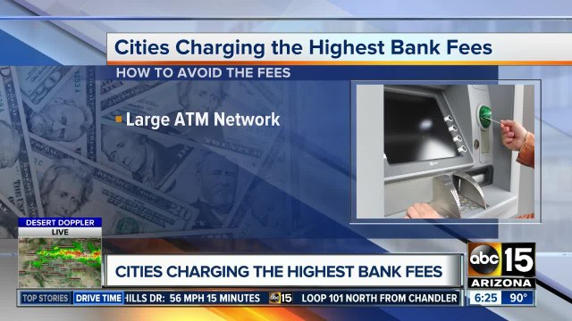 Phoenix among cities that charge highest bank fees