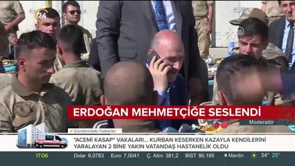 Erdoğan mehmetçiğe seslendi