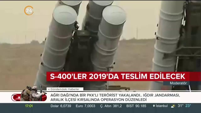 S400'ler 2019'da teslim edilecek