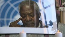 Birleşmiş Milletler'de Kofi Annan için özel tören