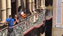 Amaia ot 2017 cantando flamenco en Pamplona con Pepe Habichuelas #Amaiaonfire