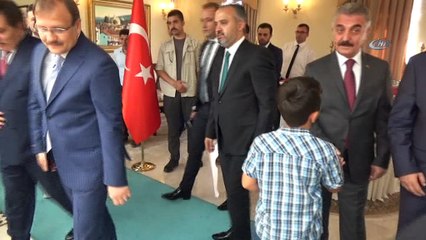 Bursa protokolü bayramlaşma töreninde bir araya geldi