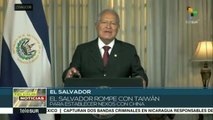 El Salvador establece relaciones diplomáticas con China