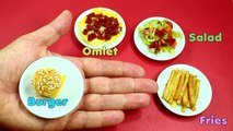 How To Make Real DIY Edible Miniature Food For Dolls