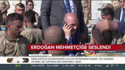 Başkan Mehmetçiğe seslendi