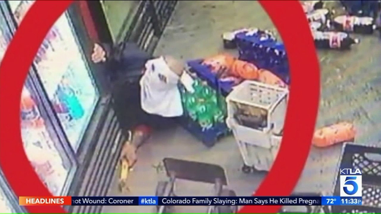 Surveillance Video Shows Unusual Burglary Attempt at Convenience Store