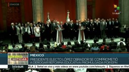 México: AMLO anuncia que cancelará la reforma educativa