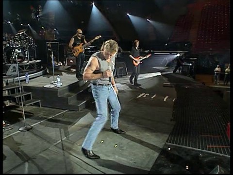 Johnny Hallyday L'envie répétitions Bercy 1992