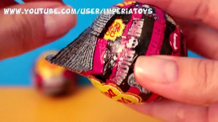 Monster High Surprise Eggs NEW Chupa chups Balls Monster High Unboxing