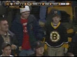 Sidney Crosby's 1st NHL Fight vs Andrew Ference