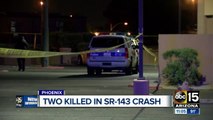 Two killed in SR-143 crash, bodies found 20 hours later