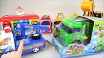 Tayo the little bus Heavy cars 꼬마버스 타요 뽀로로 중장비 장난감 놀이