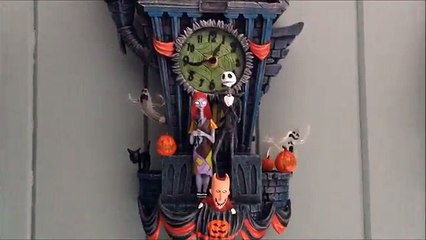 The Nightmare Before Christmas Cuckoo Clock Demonstration & Review