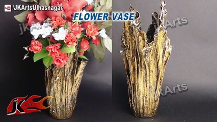 DIY Vase From Waste Cloth | How to Make | JK Arts 491
