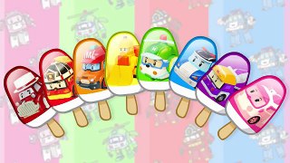 Robocar Poli. 로보카 폴리 Learn Colors with Ice Cream 2. Cartoon.