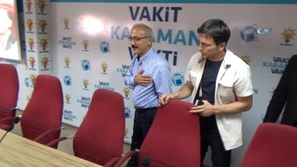 Lütfi Elvan Karaman'da Partisinin Bayramlaşma Programına Katıldı