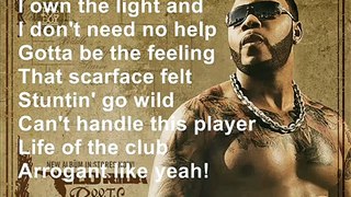 Flo Rida feat. David Guetta Club cant handle me [Lyrics On Screen]