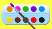 Learn Color with Pacman For Kids Color Paint Palette Fun Learning Video For Children