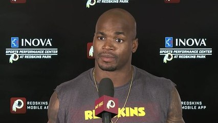 Adrian Peterson's full introductory press conference with the Redskins