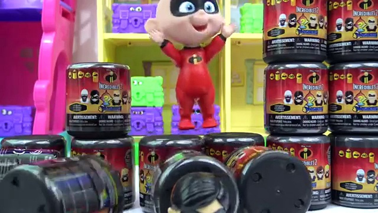DISNEY INCREDIBLES 2 Mashems Squishy POP UP TOY Surprises