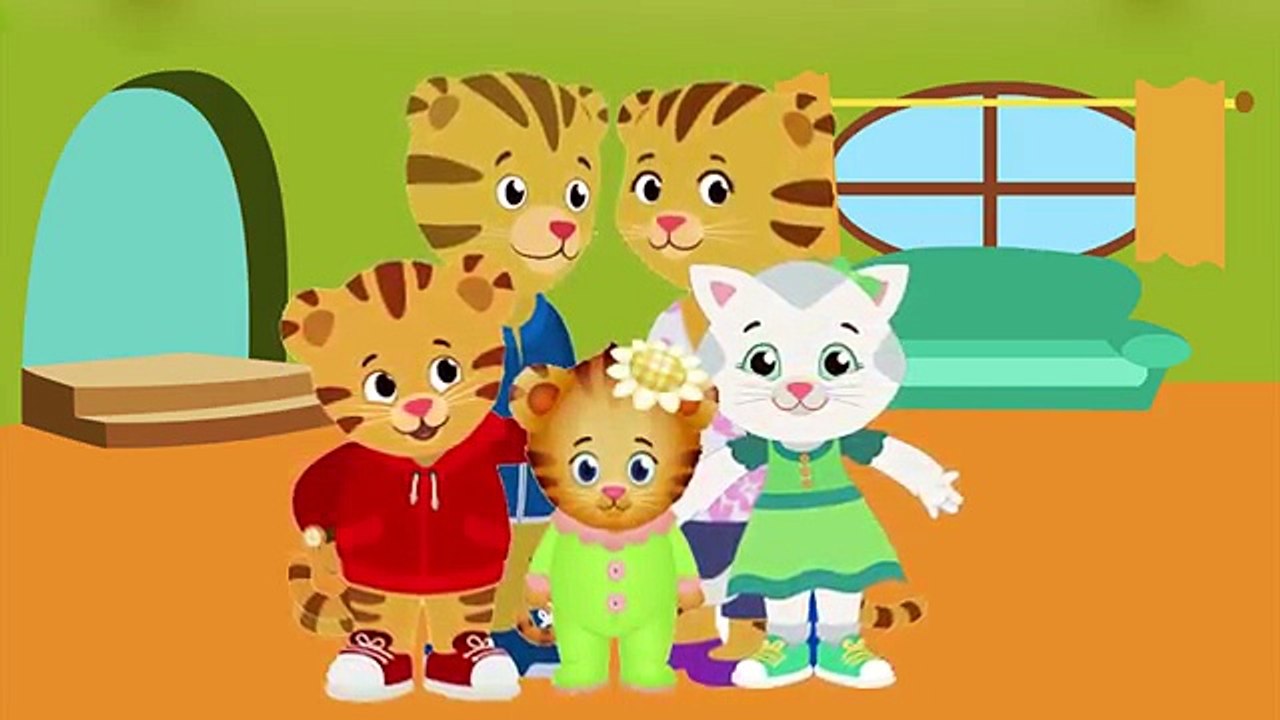Daniel Tigers / Finger Family / Daddy Finger / Nursery Rhymes Видео
