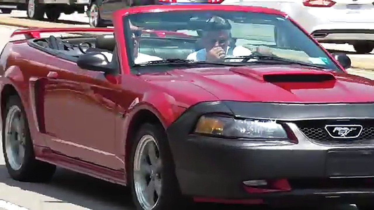 new Mustang Week Pull outs, Burn outs, Cop chase, and Cobra Crash!