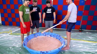 Pudding Tug of War Challenge!!