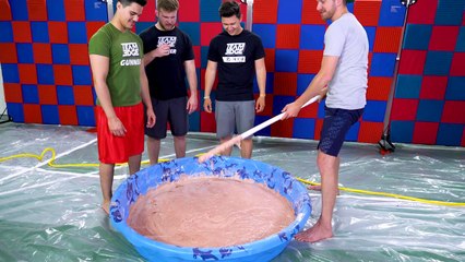 Pudding Tug of War Challenge!!