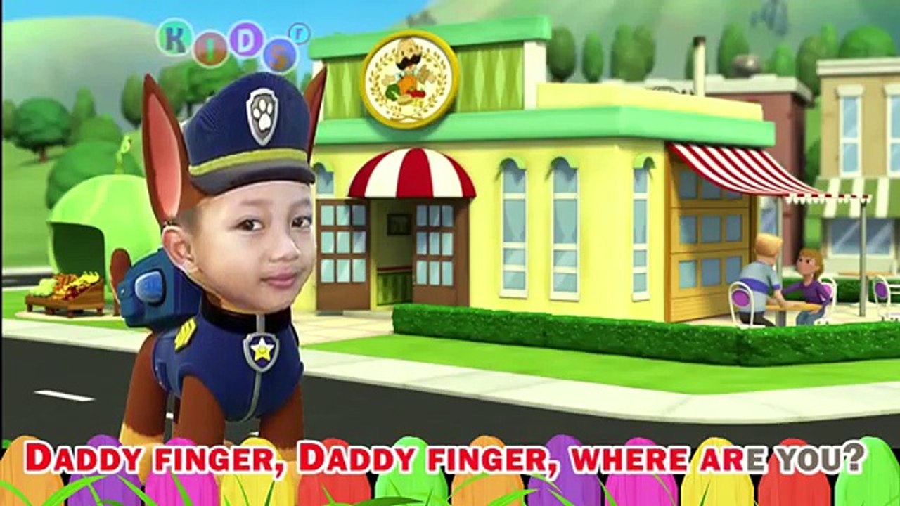 Paw Patrol Real Finger Family Nursery Rhymes ◕‿◕ KidsF