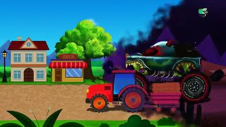Haunted House Monster Truck Monster Truck | Scary Video for Kids | Episode 2