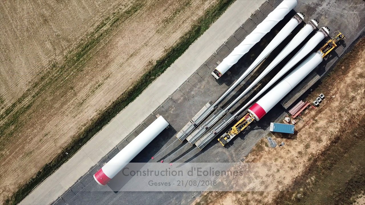 Construction d'éoliennes à Gesves