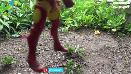 Xe ô tô quân đội đi săn động vật về làm thịt đồ chơi trẻ em C207S Mr Dung