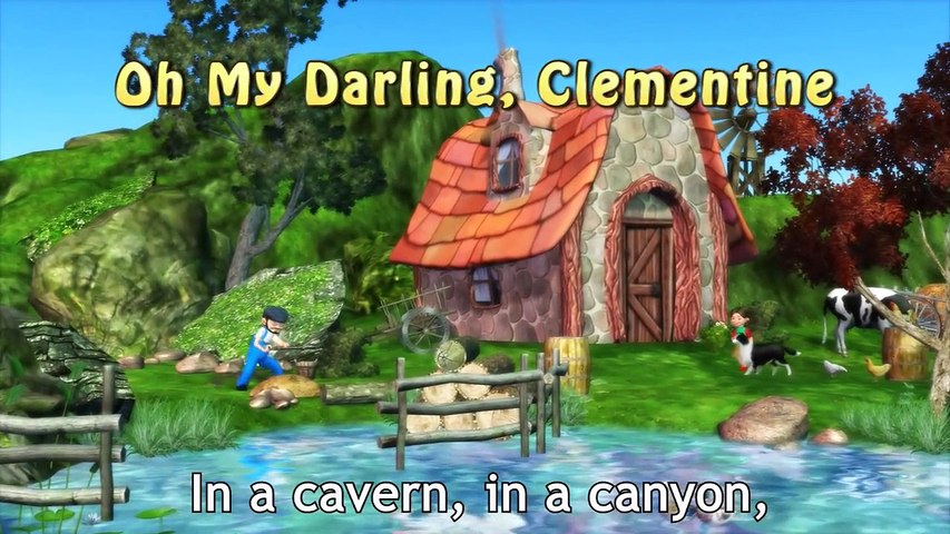 Oh My Darling Clementine Family Sing Along Muffin Songs Video Dailymotion