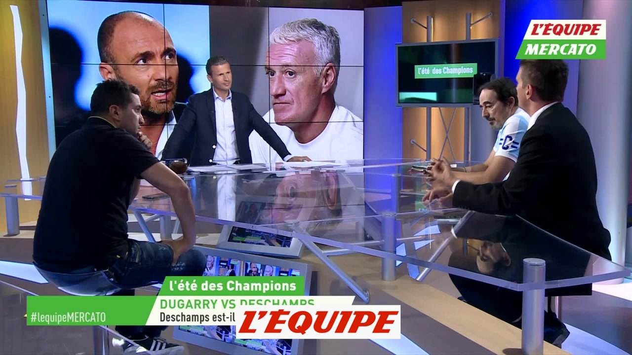 Dugarry vs Deschamps - Foot - Bleus