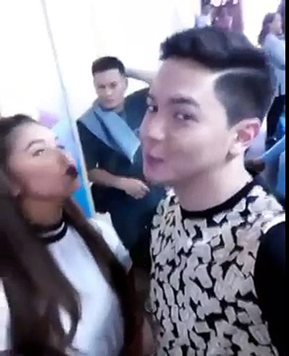 Never before Seen kilig and sweet video of Alden and Maine backstage
