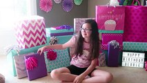 Birthday Morning Opening Presents!! Debbies 12th Birthday!
