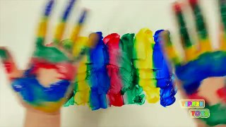 Compilation Body Paint Learn Colors for Kids