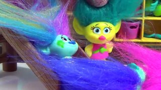 TROLLS Branch goes to the Hospital Imaginative Play