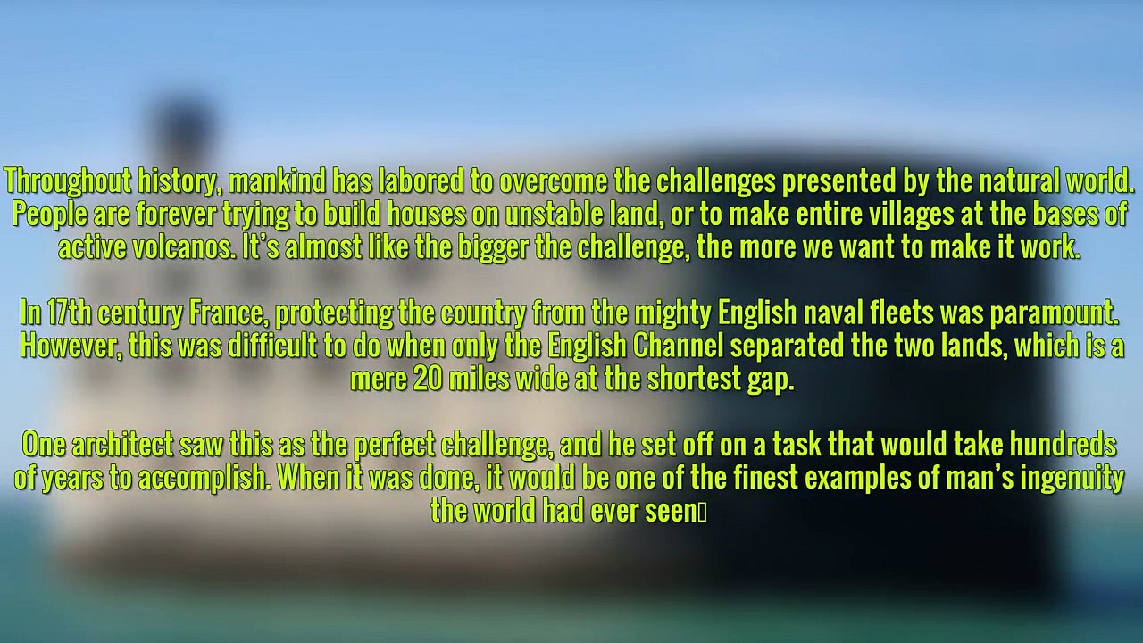 Bizarre Structure Sitting In The Atlantic Ocean Has An Even Stranger History
