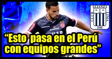 Como Alianza Lima es equipo grande puede  manejar la situación
